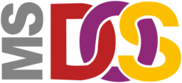 Descatalogados - Plataforma - Logo de MS-DOS